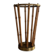 Bamboo and brass umbrella stand, 1960s, Germany