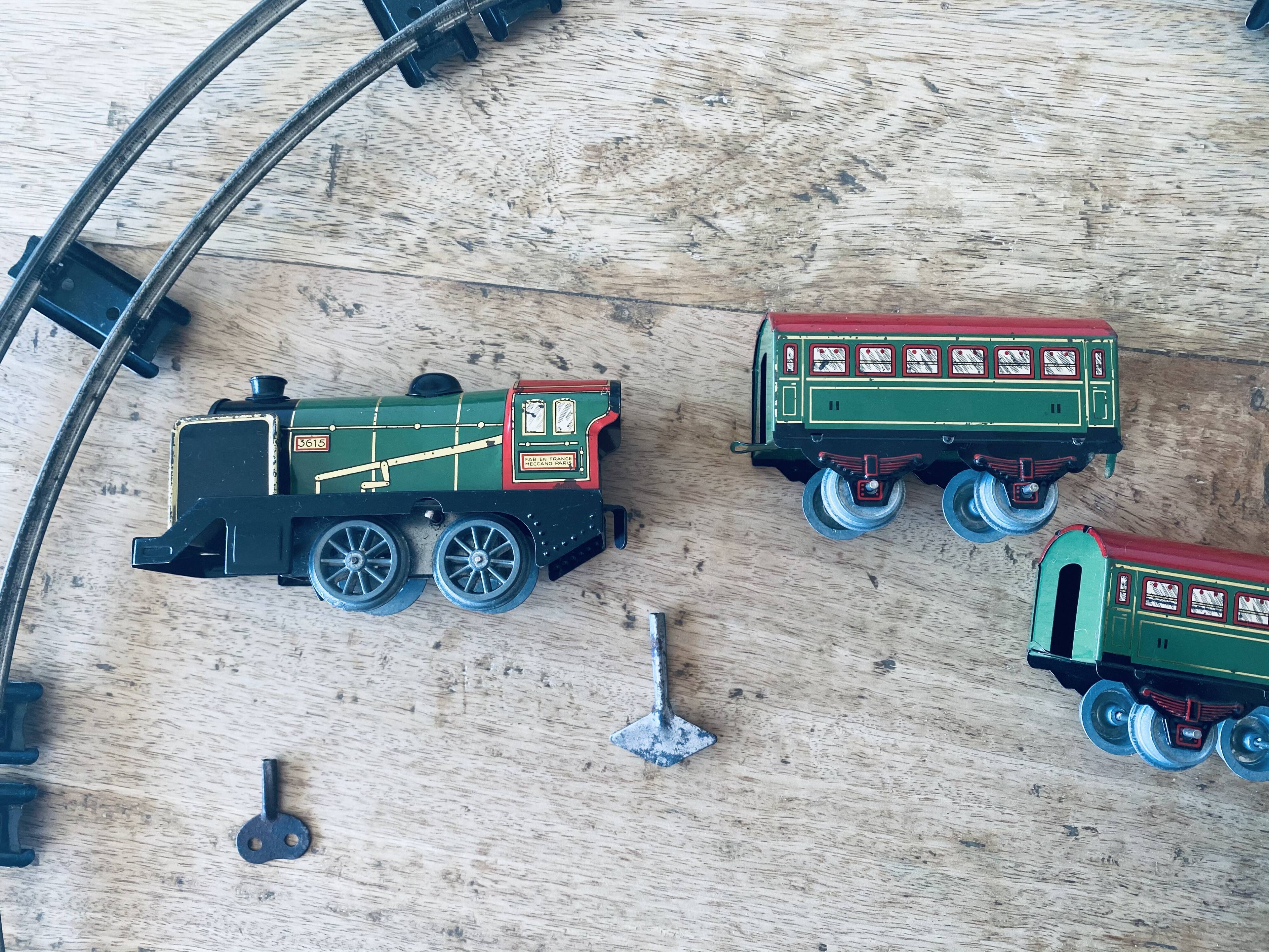 Metal Meccano Hornby Train of the 1940s