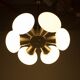 Space age chandelier by Kamenicky Senov, 1970s