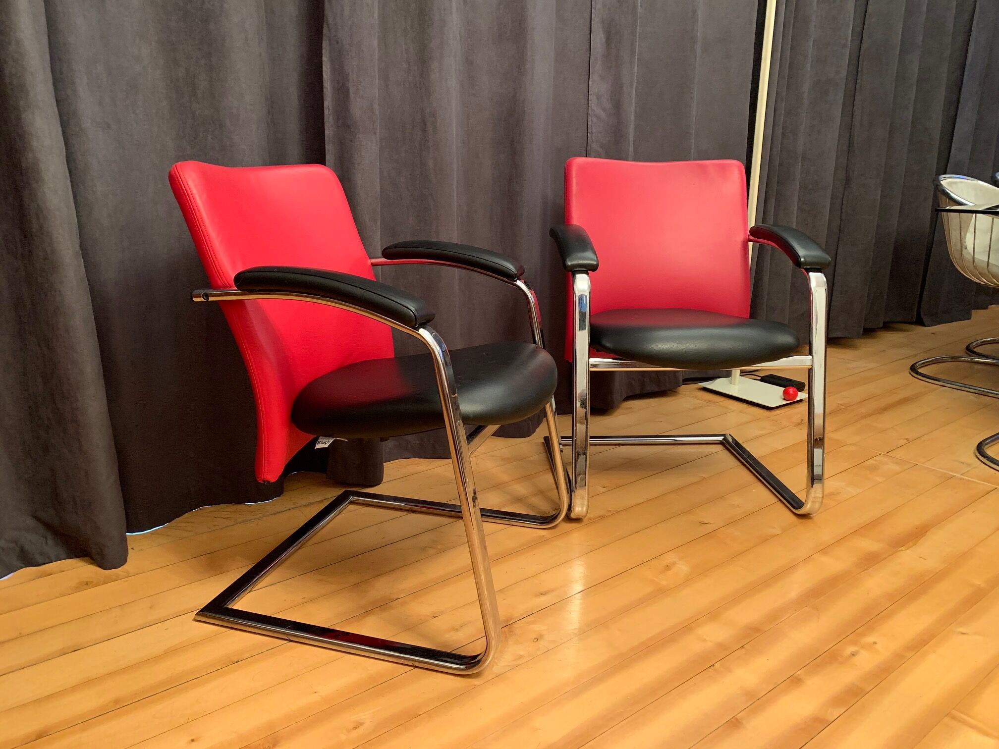 Pair of Löffler armchairs, Germany