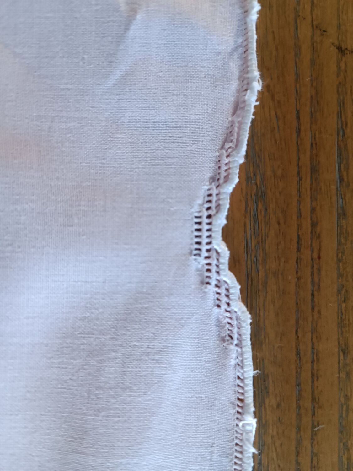 Set of old embroidered sheets