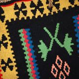 Tapis Kilim Anatolien Vintage Turc, Années 1970, Tissé à la Main