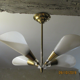 Vintage chandelier 50'-60' 4 branches