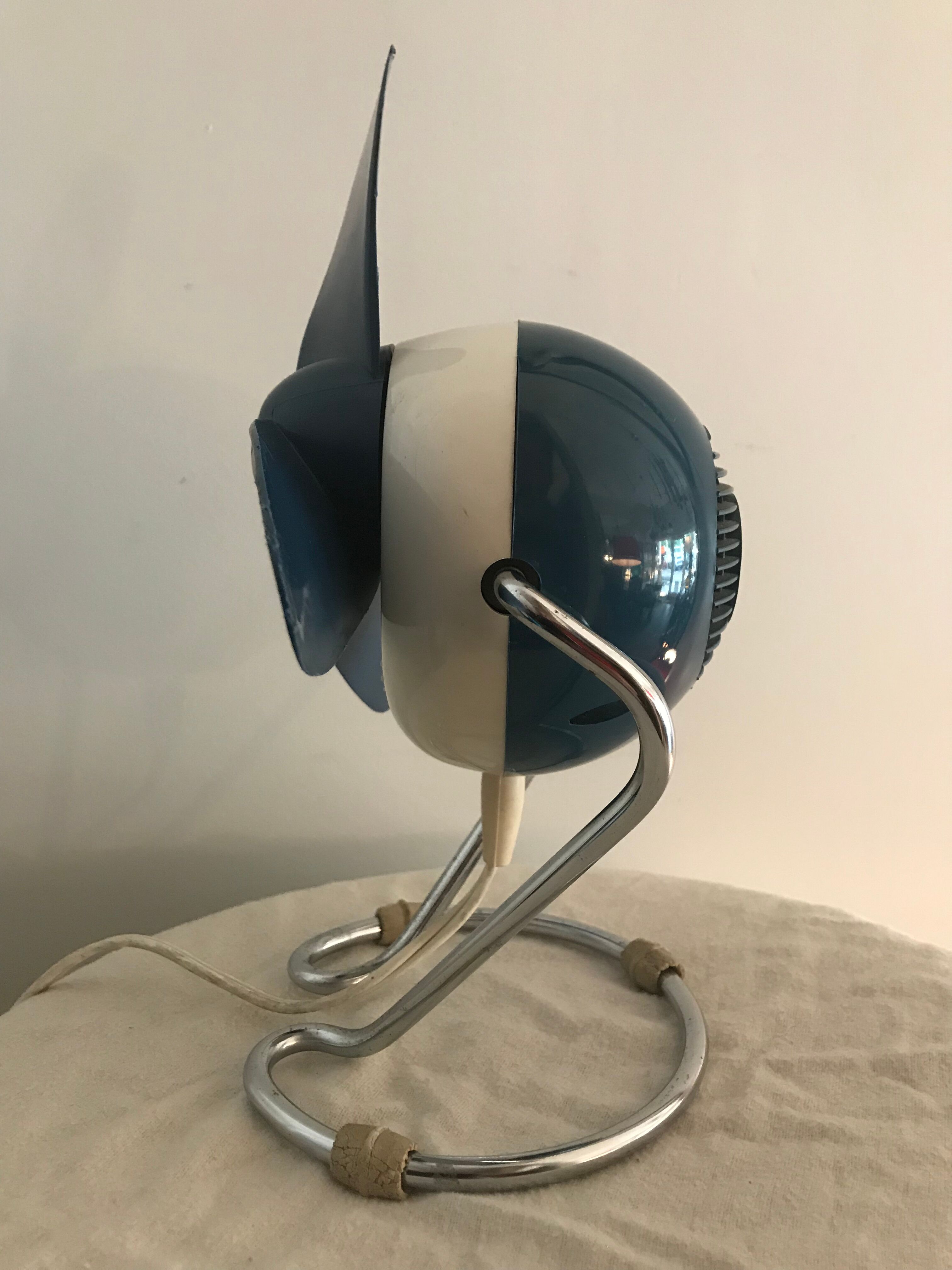 Adjustable and Italian vintage table fan