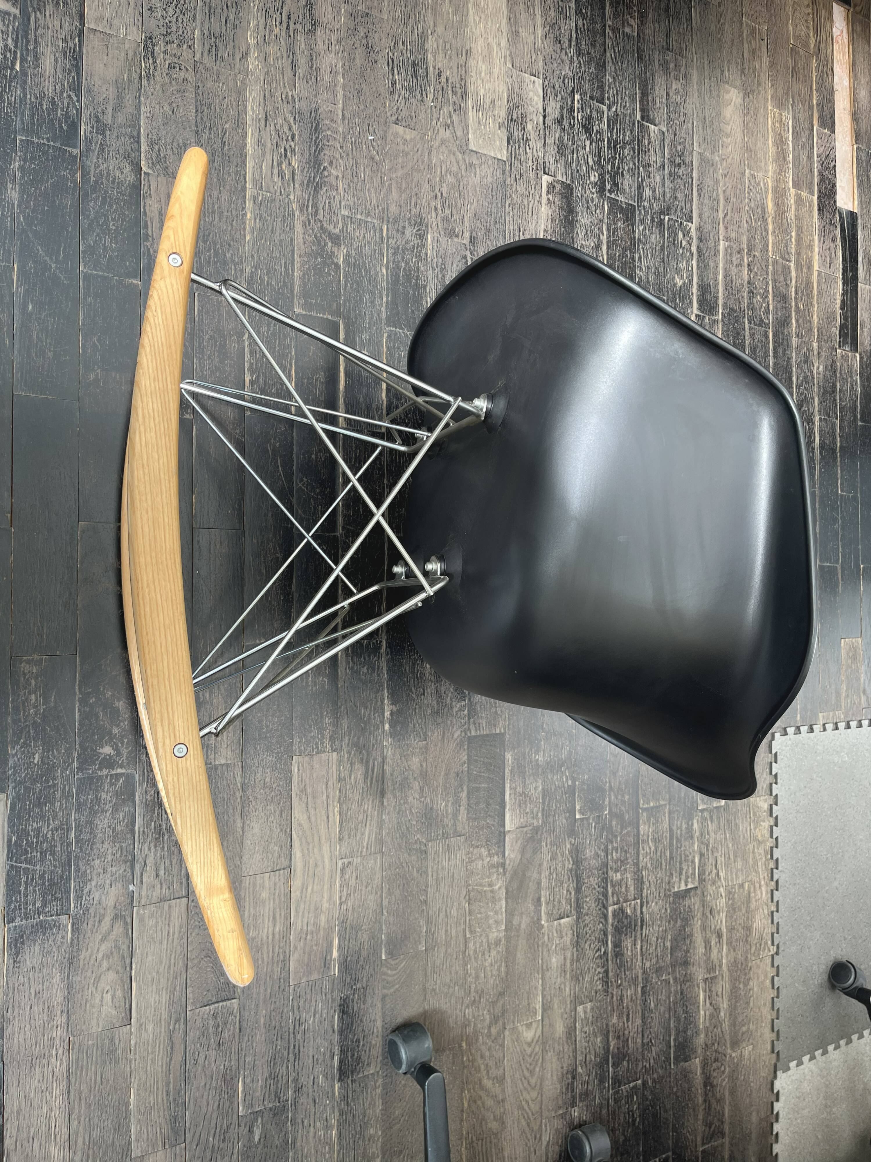 Rocking chair in the style of Charles Eames