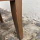 2 chaises en bois art nouveau