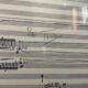 Rare Lithographie partition Repons signée Pierre Boulez encadrée