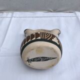 Ancient vase soliflore double betty selly 1959 vintage ceramics