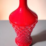 Large Italian glass vase Empoli