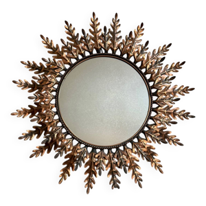 miroir soleil rond en