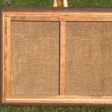 Oil on canvas, Breton scene, Breton village, signed Le Hellocq, Pont Aven