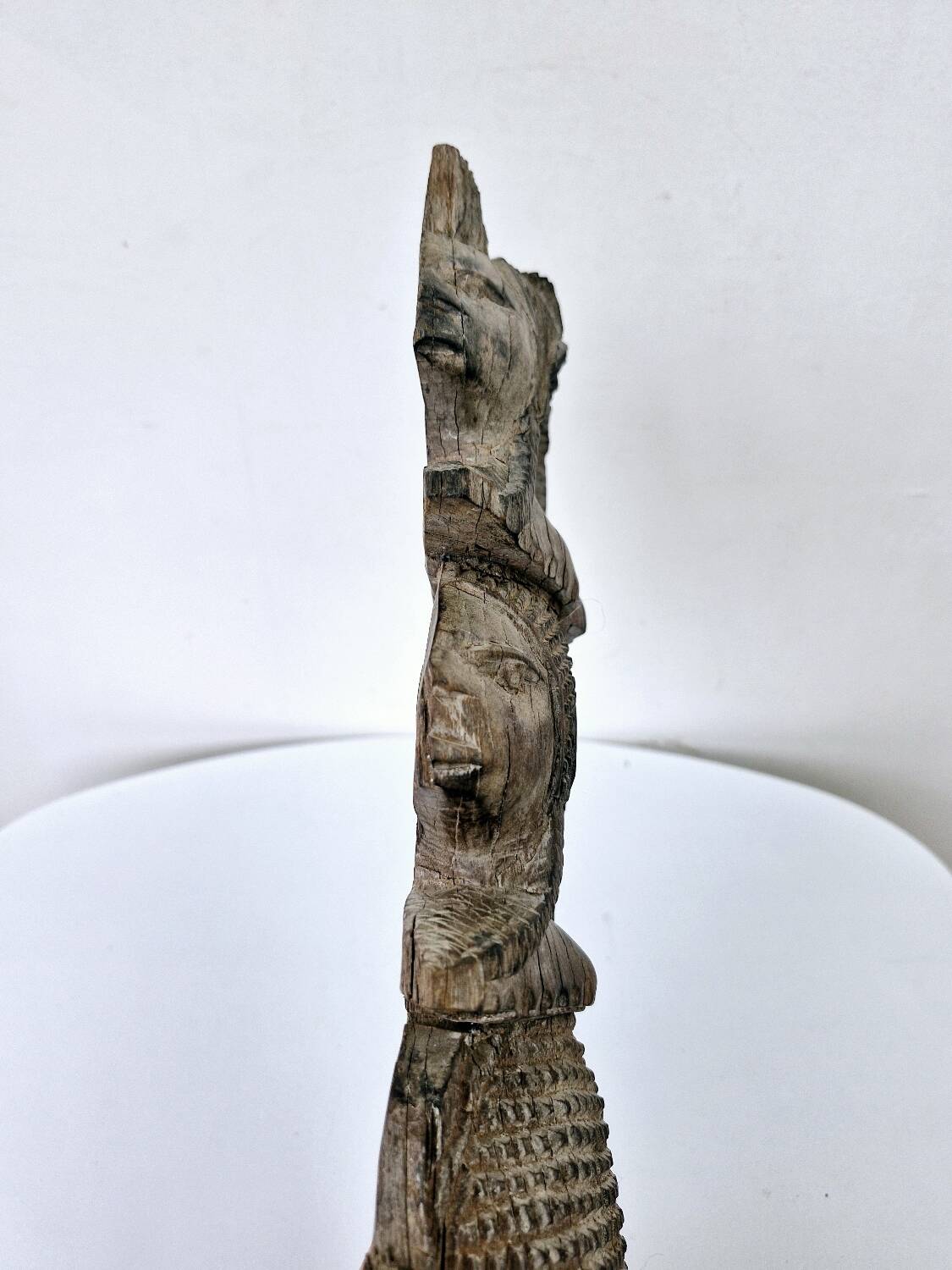 Old Malagasy Mask Rosewood Wood Woman Heads of Women Carved Crafts