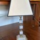 Marble and brass lamp 1960