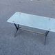 Table bas en verre 