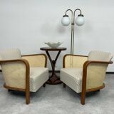 Art Deco Bauhaus armchairs by Lajos Kozma for Thonet Mundus