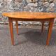 Table de ferme ovale 130 cm