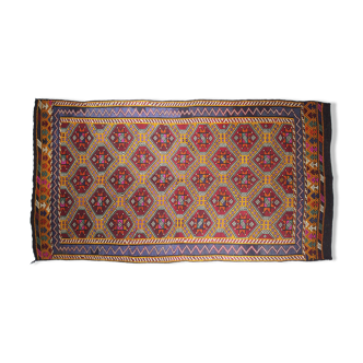 Tapis kilim fait main anatolien 321 x 170 cm