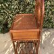 Chevet rotin et bambou vintage