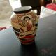 Vase asian porcelain pattern 10 cm high
