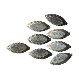 Moules à barquette en fer blanc