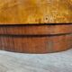 Pair of Art Decò bedside tables in walnut and thuja