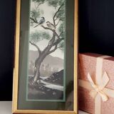 Watercolor art from China