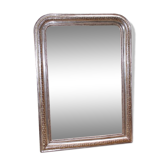 Mirror 19th key Greek silver 98x108cm