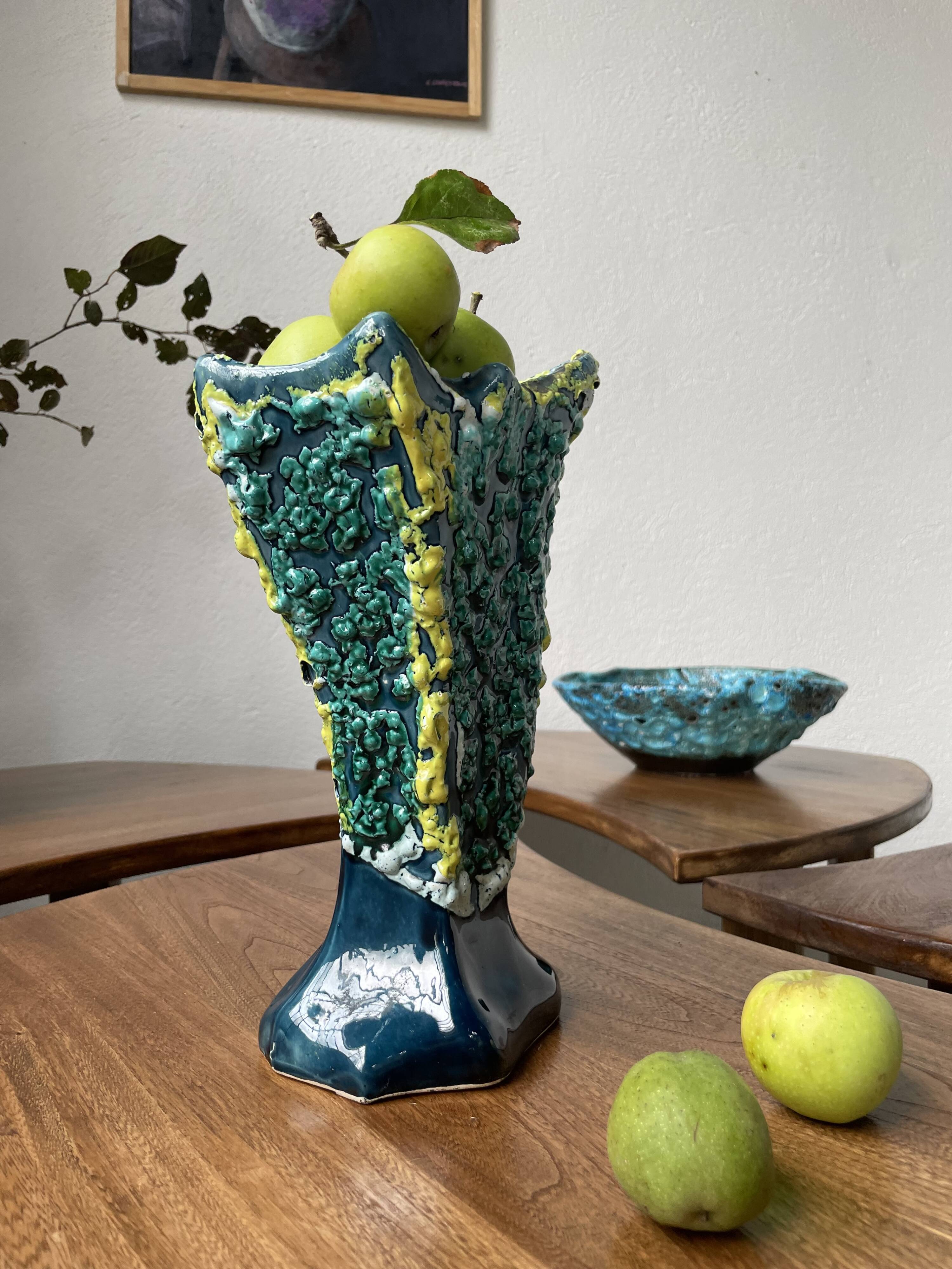 Vallauris fatlava vase