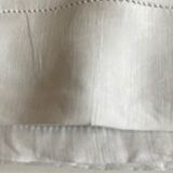 Modernist XL sheet in art deco linen thread L240