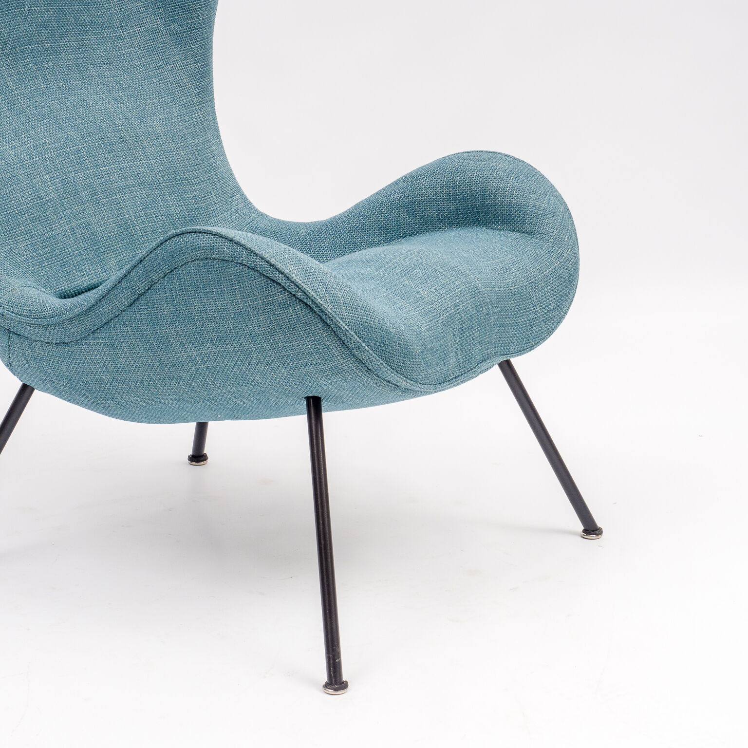 Armchair Madame, 50s, blue