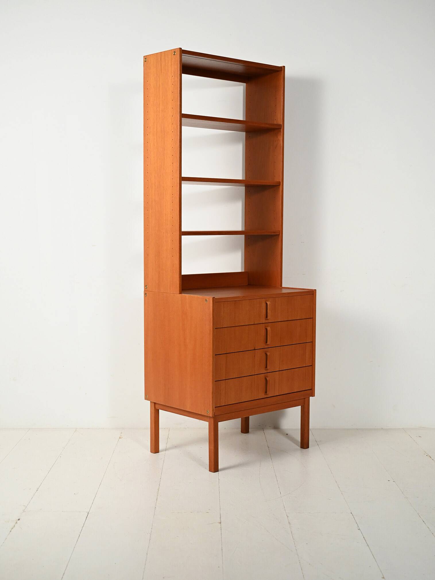 Scandinavian teak bookcase by Bertil Fridhagen for Bodafors, 1960s