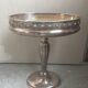 Silver metal stand cup