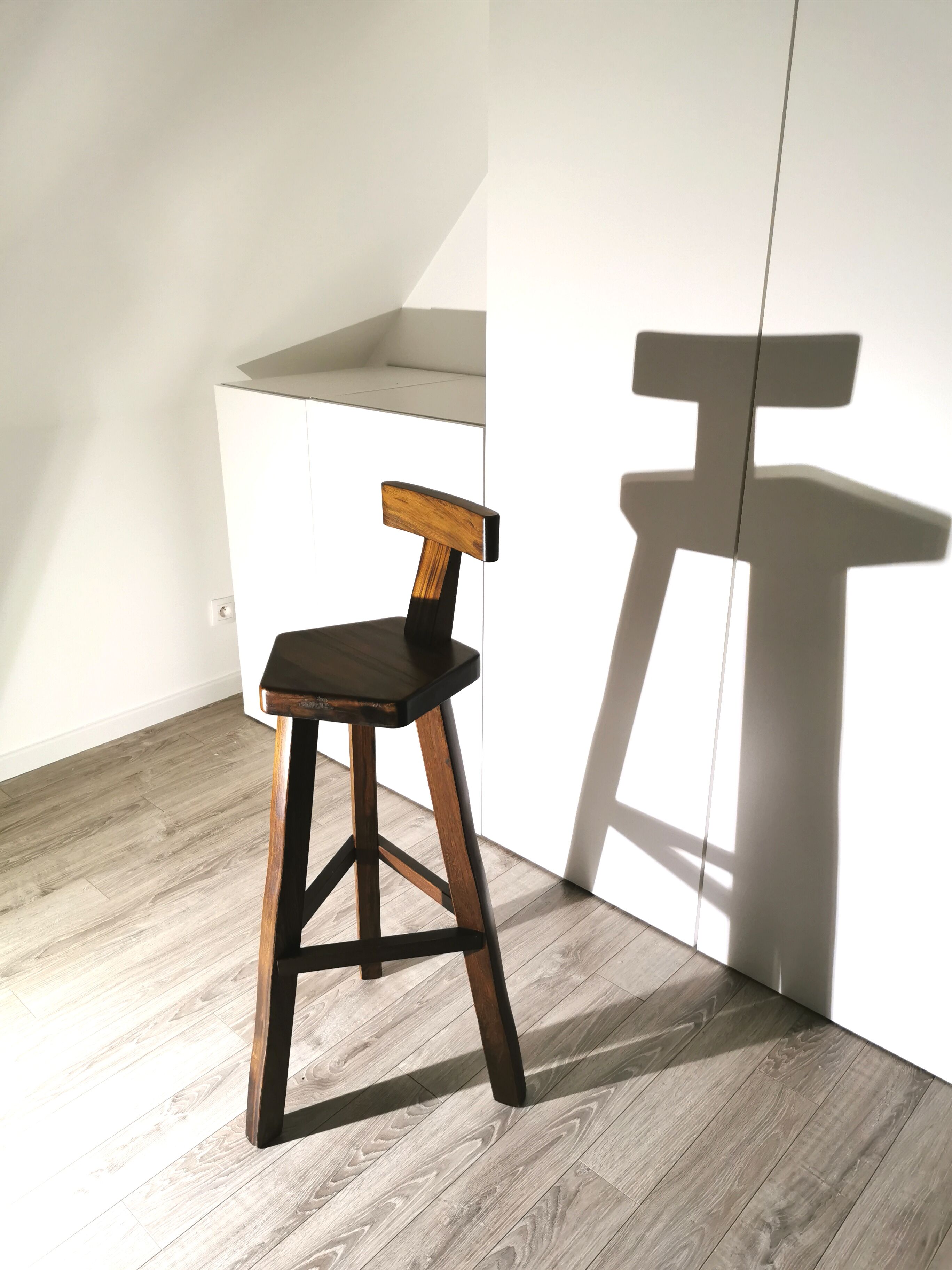 Pair of high stools