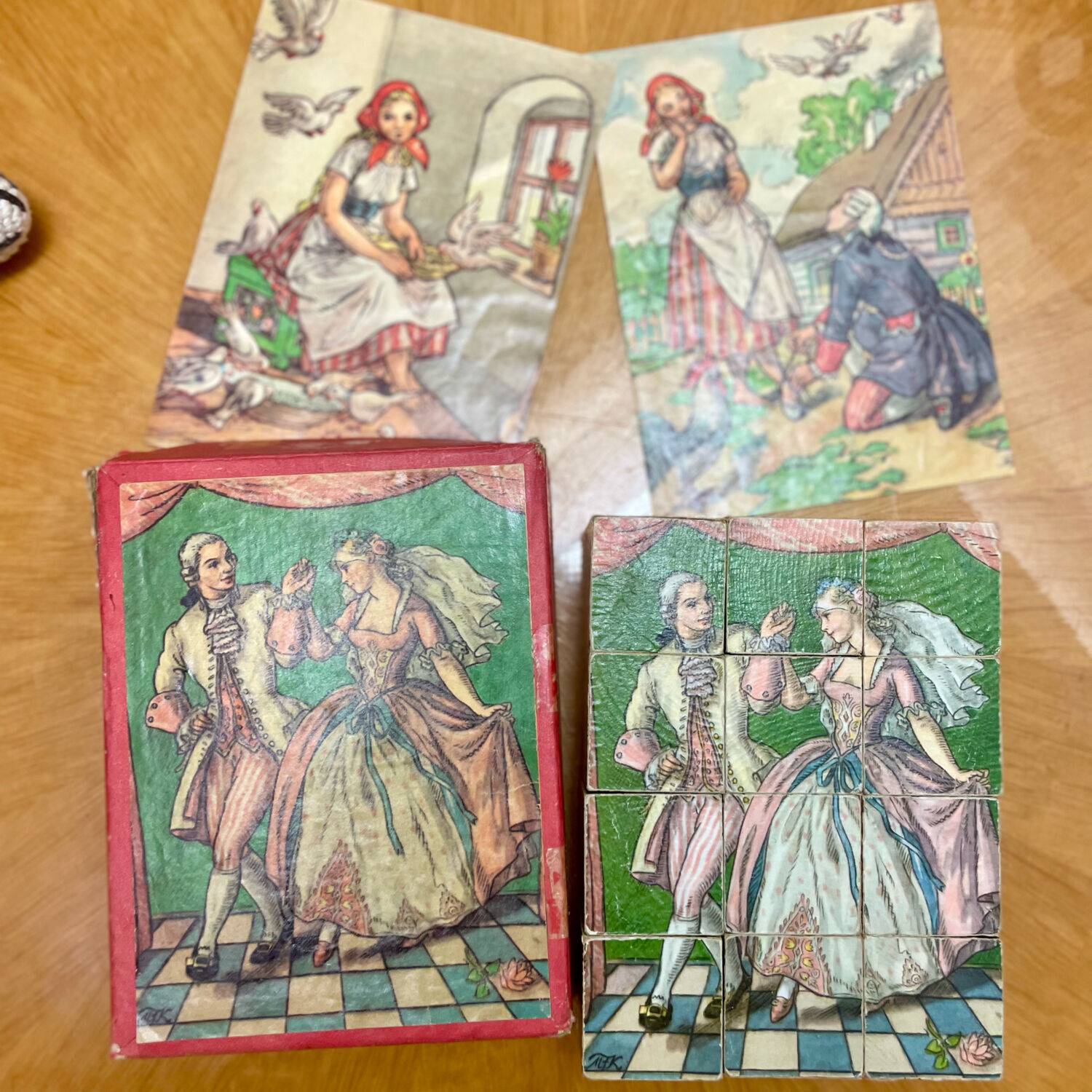 Old wooden toy for children