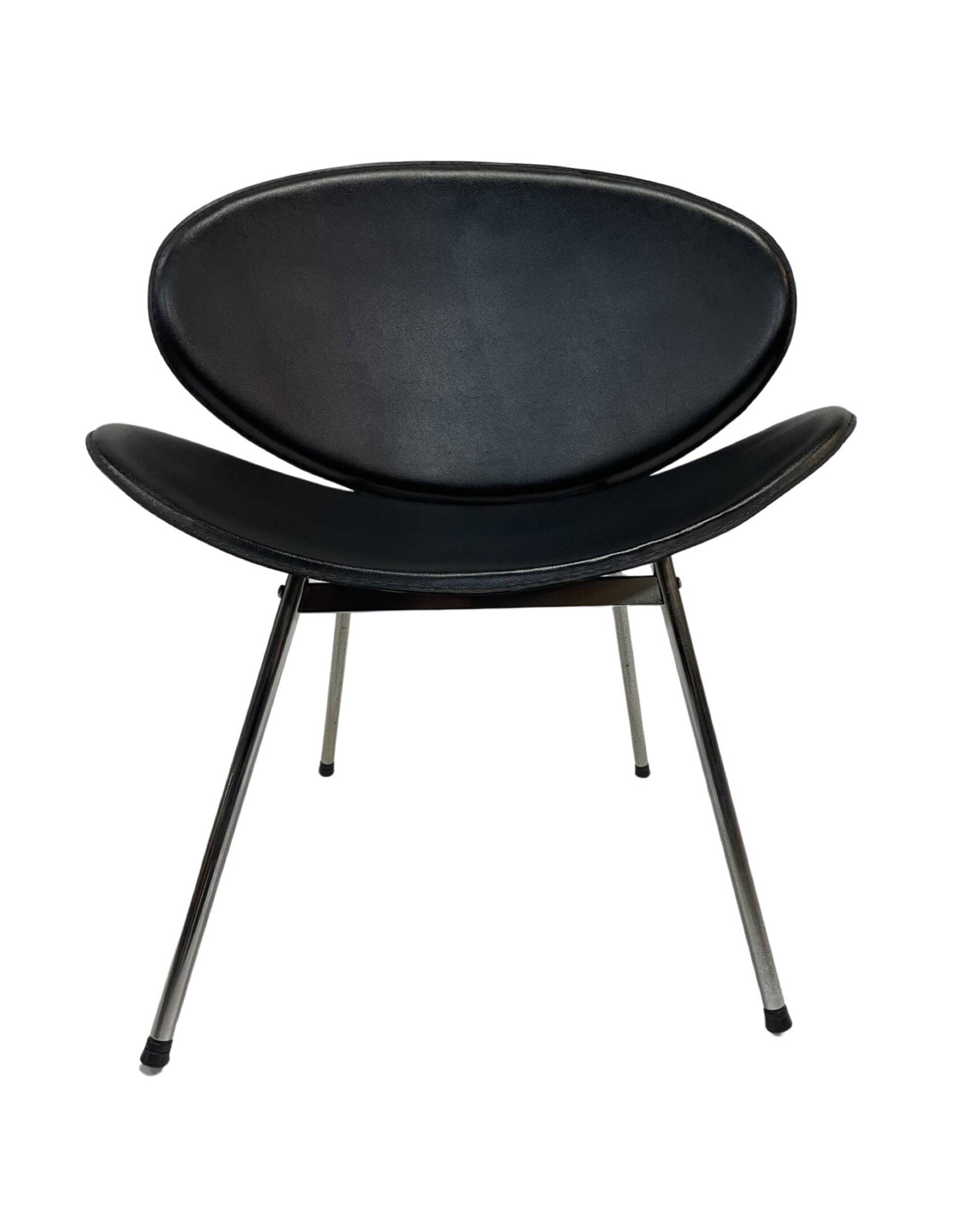 Vintage dining chairs set of four Italy 1990's Design in Black