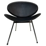 Vintage dining chairs set of four Italy 1990's Design in Black