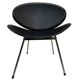 Vintage dining chairs set of four Italy 1990's Design in Black