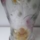 Vase capucine décoré Luminarc vintage (25cm) A1