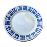 Assiette plate faience Badonvillier