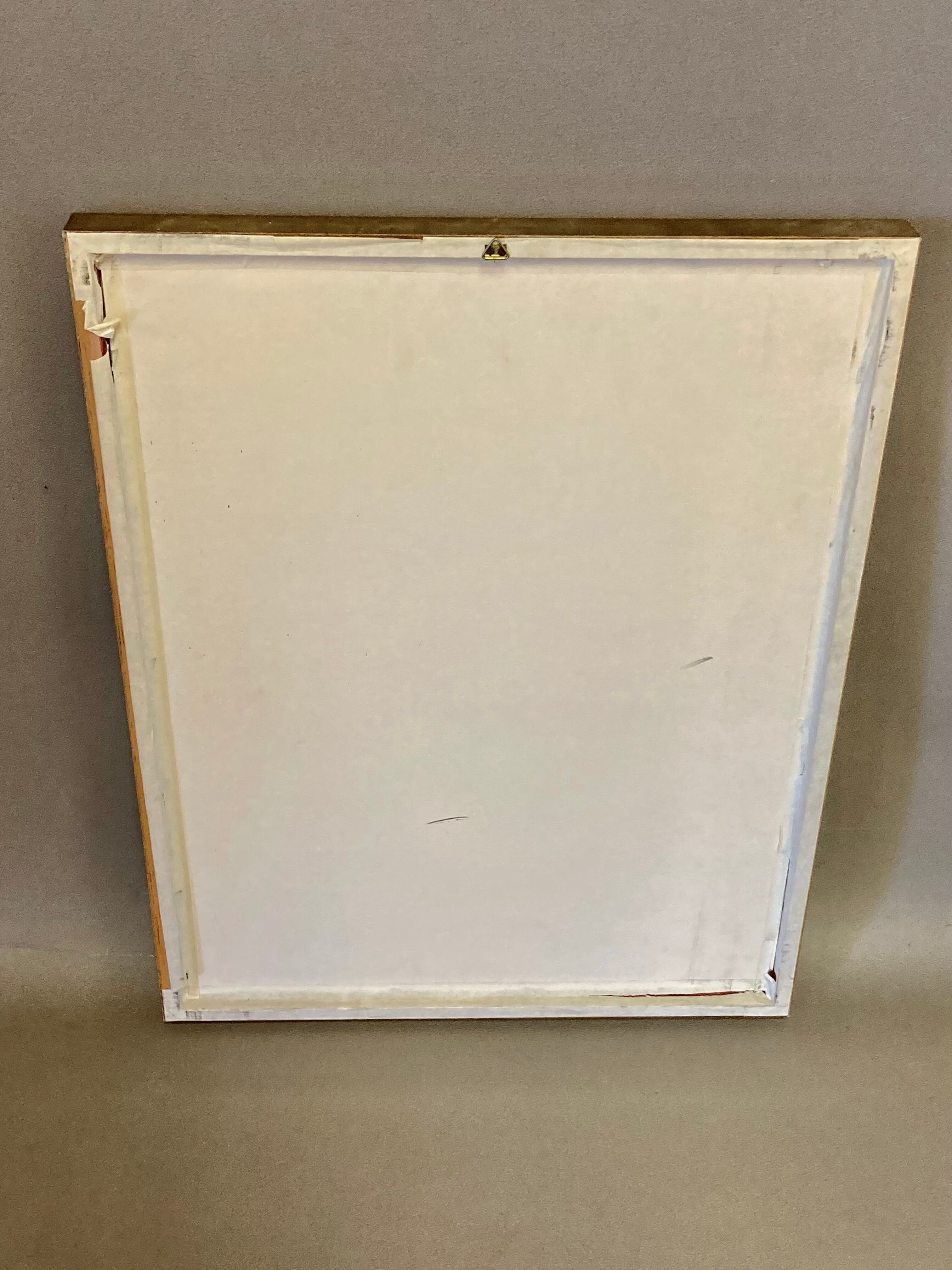 Original silkscreen printed signed 1977