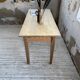 Table de ferme en pin et chêne