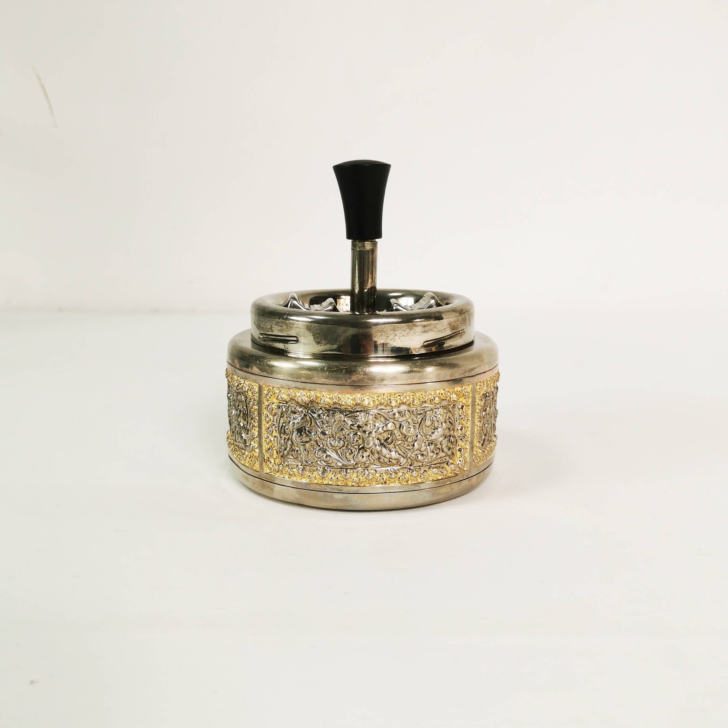 Art Deco revolving ashtray, Erhard, Germany, 1960s.