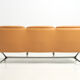 Three Seater Sofa in Leather by Strässle, Switzerland - 1960's