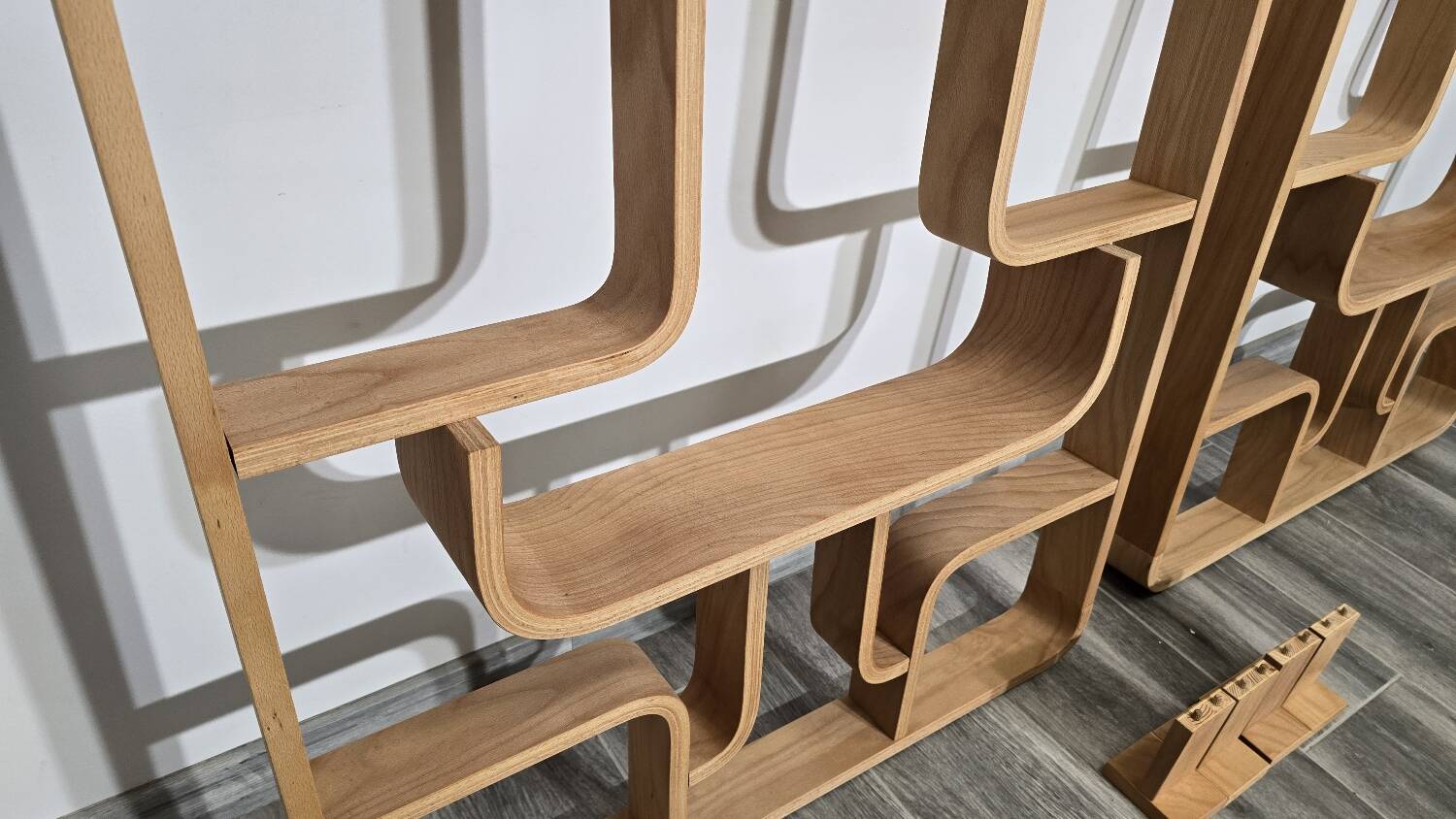 Room Dividers by Ludvik Volak for Drevopodnik Holesov, 1950s, Set of 2