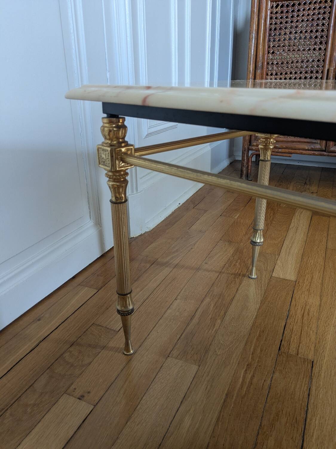 Marble coffee table
