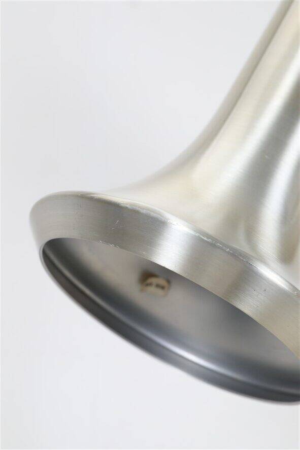 Lyskær Belysning double spot floor lamp / reading lamp / brass / 1970s / Danish modern design