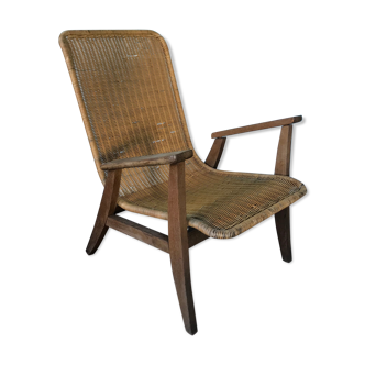 Rattan Chair, 1950s