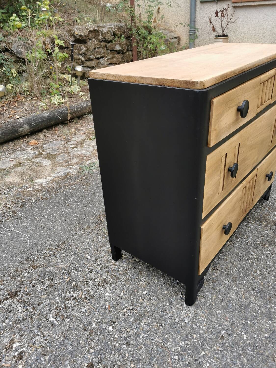 Renovated Art Deco chest of drawers