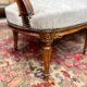 Natural wood sofa Louis XVI XVIIIth