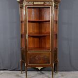 Mahogany Showcase, Transition Louis XV Louis XVI style – 1900